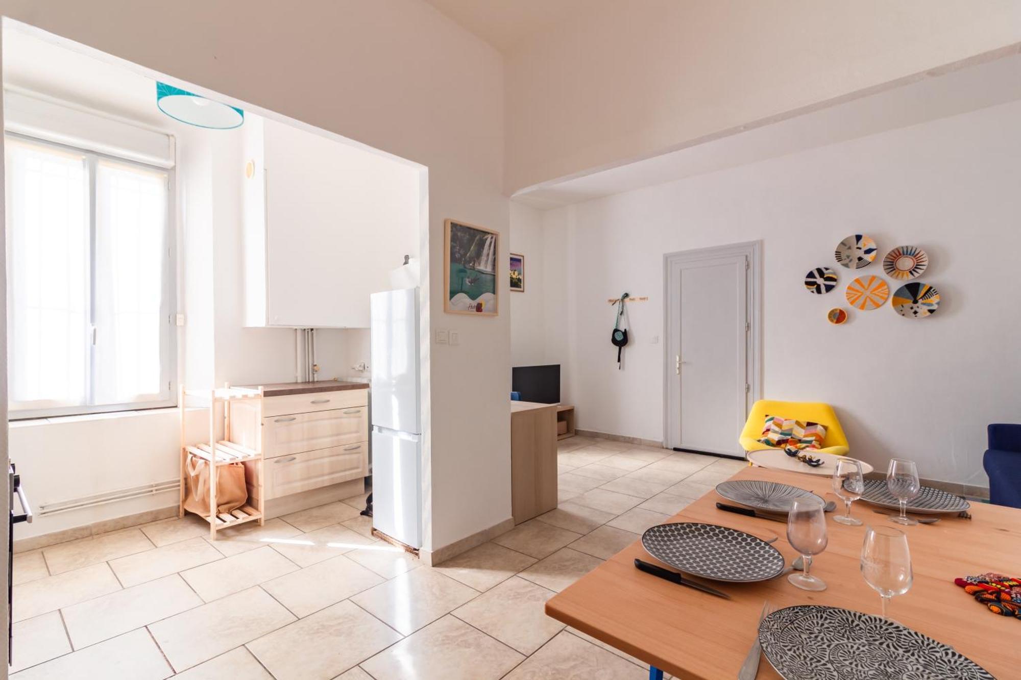 カルカソンヌLe Cerisier Des 4 Chemins - Appt 75M² Pour 6アパートメント エクステリア 写真